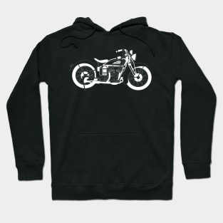 Indian Scout White Outline Hoodie